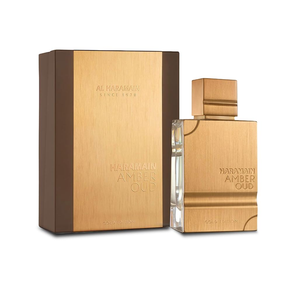 Amber Oud Gold Edition Al Haramain 100ML – Perfume Unisex Ámbar Vainilla con Toques Frutales y Amaderados