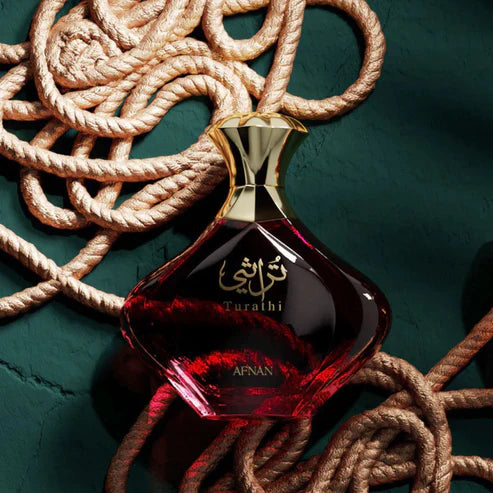 Afnan Turathi Red Pour Femme 90ML – Perfume Floral y Elegante para Mujer | Eau de Parfum