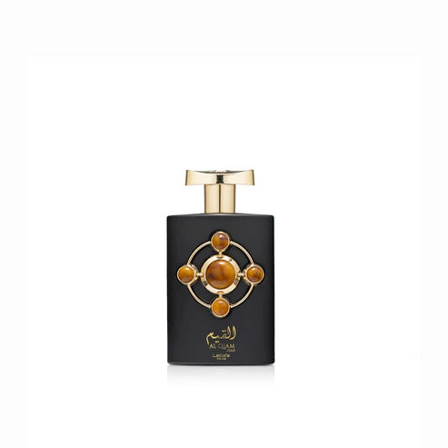 Al Qiam Gold Lattafa Pride 100ML – Perfume Unisex Ambarado con Oud, Cuero y Frambuesa