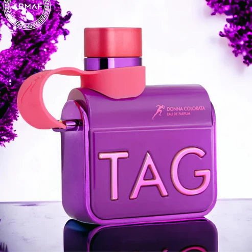 Armaf Tag Her Donna Colorata Eau de Parfum 90ML: Perfume Femenino Floral y Frutal de Larga Duración