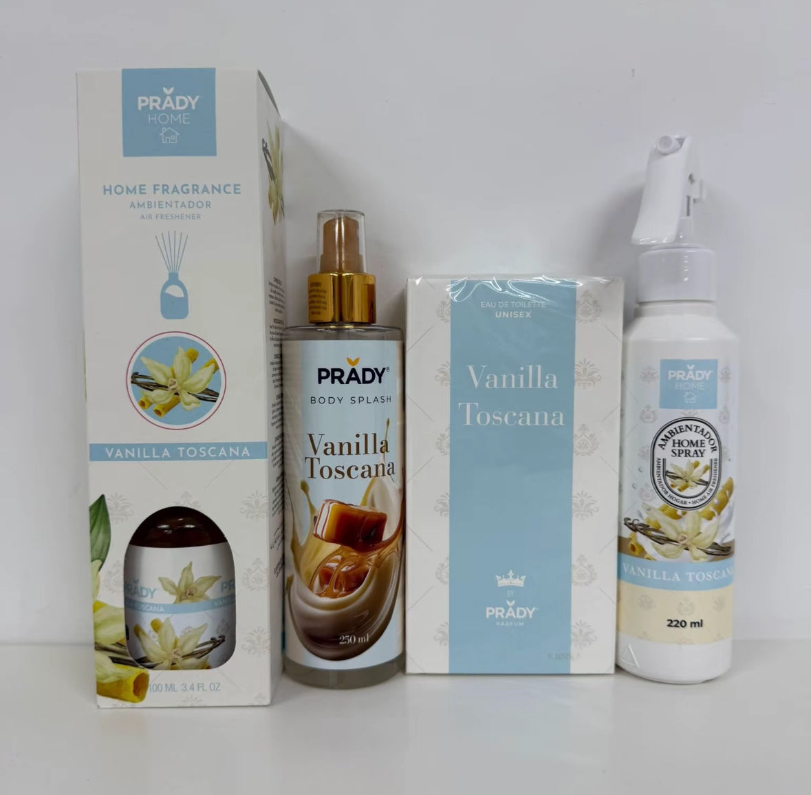 ✨ Pack Colonia & Hogar VANILLA TOSCANA – Aroma dulce y acogedor ✨
