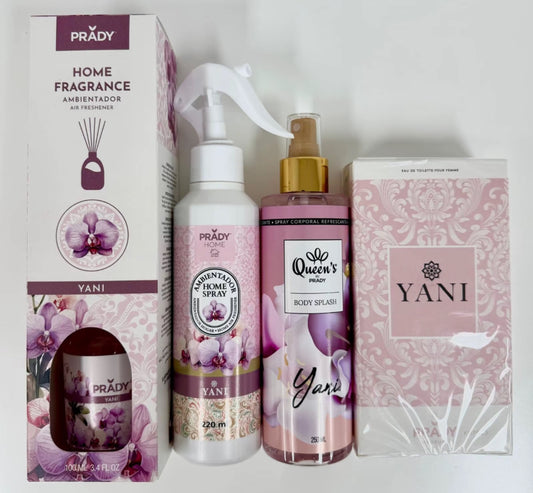 ✨ Pack Colonia & Hogar YANI – Aroma floral suave y elegante ✨