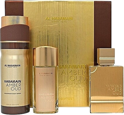Pack Al Haramain Amber Oud Gold Edition