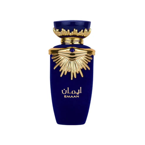 Lattafa Emaan - Perfume Árabe Unisex 100 ml con Notas Frescas, Florales y Cálidas