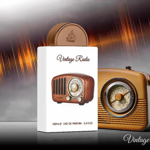 Lattafa Pride Vintage Radio 100ML - Perfume Árabe Unisex, Elegancia y Sofisticación Atemporal