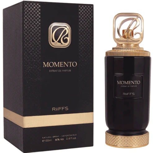 Momento Riiffs Perfumes 100ML – Perfume Unisex Amaderado y Especiado | Dulce, Oriental y Sofisticado