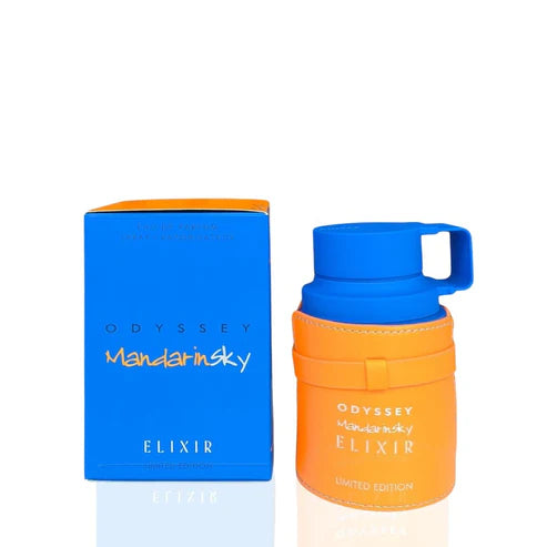 Odyssey Mandarin Sky Elixir Eau de Parfum 100ml – Perfume Masculino Cítrico, Amaderado y Elegante de Armaf