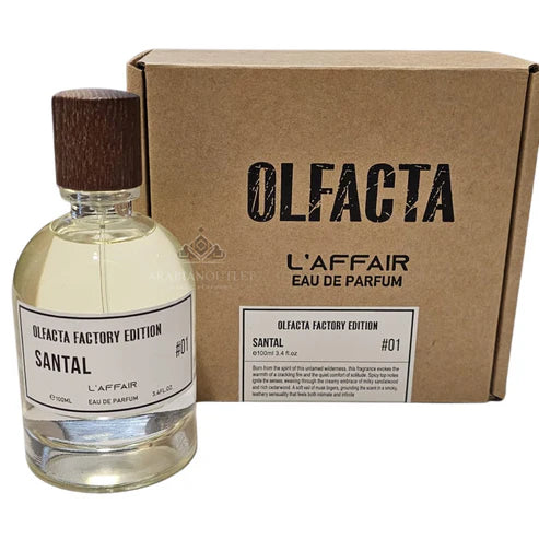 Olfacta Factory Edition Santal #1 L'Affair – Perfume Masculino, Sensual y Sofisticado 100ML