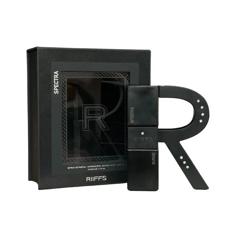 Perfume RIIFFS Spectra & Surge 2×50ML – Dúo Unisex con Ámbar, Coco y Vainilla