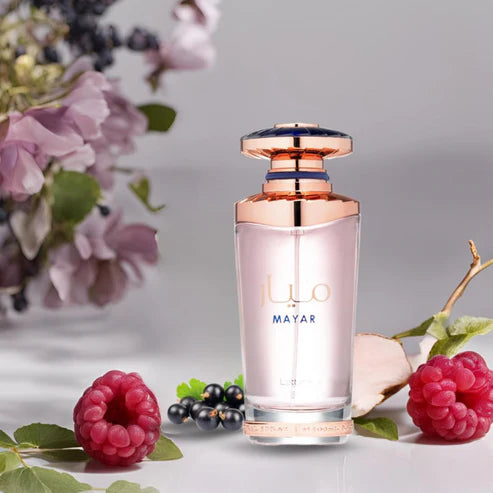 Perfume Árabe Mayar de Lattafa – Un Viaje Floral Frutal