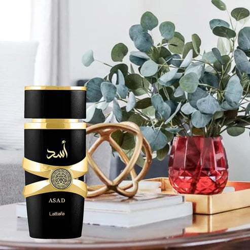 Perfume árabe hombre Lattafa ASAD – La Esencia del Poder y la Elegancia 100ml