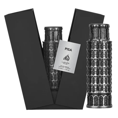 Pisa Lattafa Pride 100ML: Perfume Masculino Amaderado y Especiado de Larga Duración