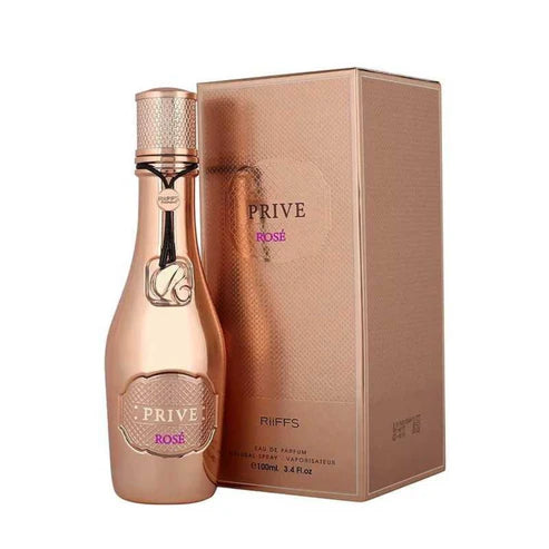 Privè Rosé Riiffs Perfumes 100ML – Perfume Femenino Floral y Aterciopelado | Elegante, Delicado y Sofisticado