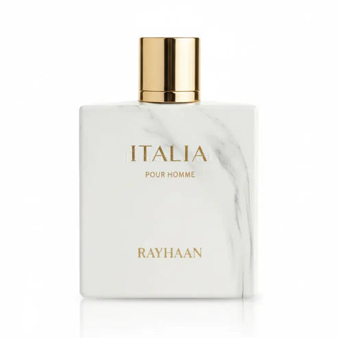 Rayhaan Italia 100ML – Perfume Masculino Oriental Amaderado | Elegante, Cálido y Sofisticado