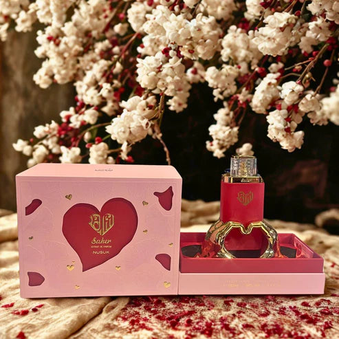 RiiFFS Saher Nusuk Extrait de Parfum 100ML – Perfume de Mujer Floral Oriental con Pulpa de Manzana, Cachemira y Vainilla Cremosa