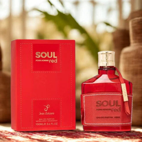 Soul Red Jean Antoine 100ml Hombre – Perfume Fresco, Frutal y Amaderado