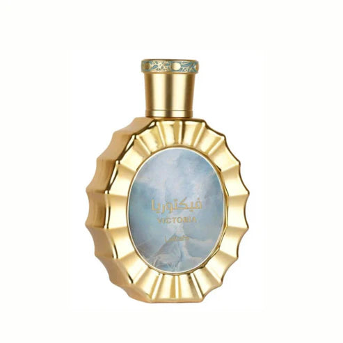 Victoria Lattafa Perfumes 100ML – Perfume Unisex Floral Gourmand con Toques de Limón Merengado y Vainilla