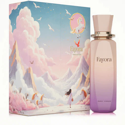 Fayora Paris Corner 100ML – Perfume Femenino Floral Frutal con Maracuyá, Rosa y Vainilla