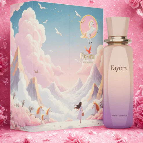 Fayora Paris Corner 100ML – Perfume Femenino Floral Frutal con Maracuyá, Rosa y Vainilla