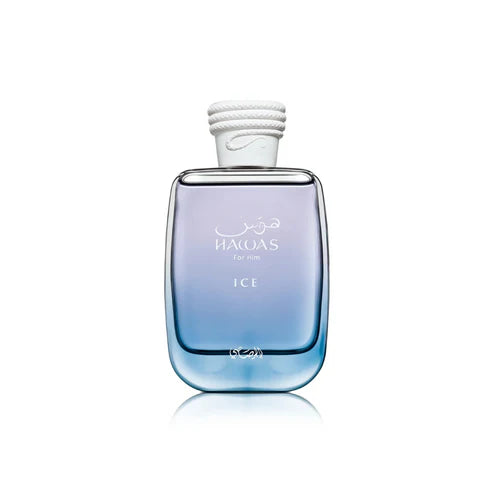 Hawas Ice Rasasi 100ML – La Esencia de la Elegancia y la Frescura Sofisticada