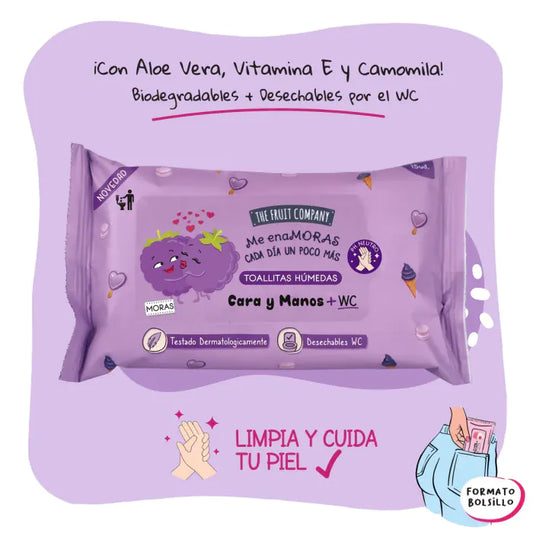 Toallitas Húmedas Moras