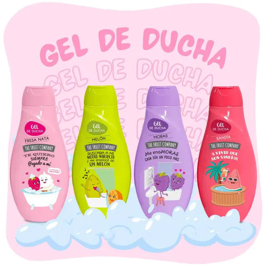 Gel de Ducha Fresa y Nata