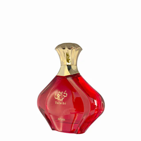 Afnan Turathi Red Pour Femme 90ML – Perfume Floral y Elegante para Mujer | Eau de Parfum