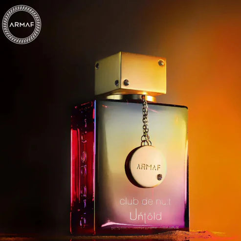 Armaf Club De Nuit Untold 105ML - Perfume Unisex con Ámbar y Maderas de Larga Duración