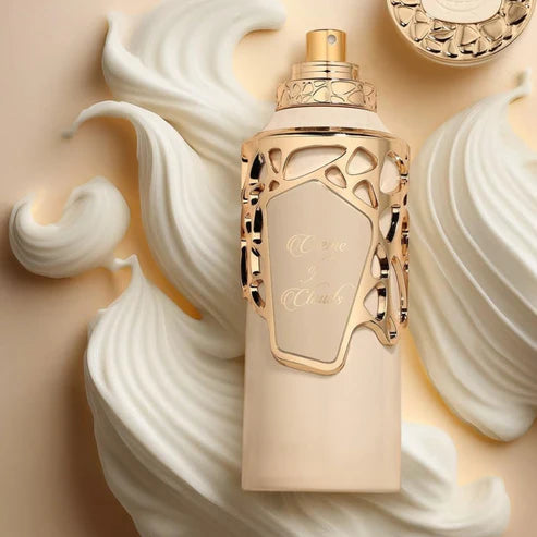 Crème of Clouds Fragrance World 100ML – Perfume Unisex Gourmand | Coco, Vainilla y Caramelo Cremoso