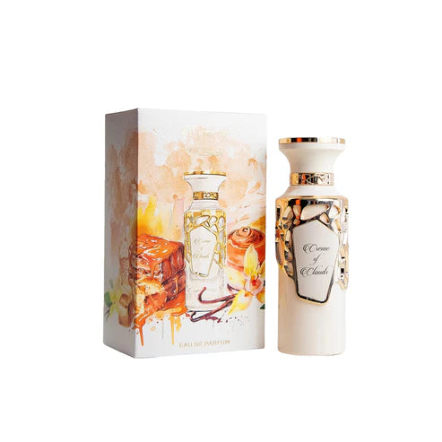 Crème of Clouds Fragrance World 100ML – Perfume Unisex Gourmand | Coco, Vainilla y Caramelo Cremoso