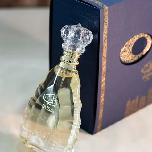 Dubai Transparente Rasayel Oud 100ML – Perfume Unisex Oriental Gourmand con Vainilla, Caramelo y Especias