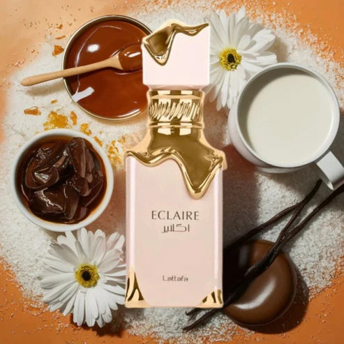 Éclaire Lattafa 100ML: Perfume Árabe Original Unisex Dulce y Duradero