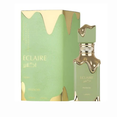 Eclaire Pistache Lattafa 100ML – Perfume Unisex Oriental Vainilla con Pistacho, Coco y Vainilla