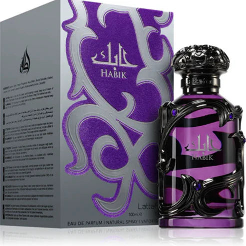 Habik For Men Lattafa 100ML – Perfume Masculino Amaderado Aromático | Fresco, Especiado y Elegante