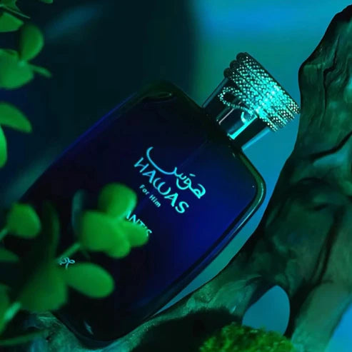 Hawas Atlantis Rasasi 100ML – Perfume Unisex Fresco y Acuático | Bergamota, Notas Marinas y Ámbar Gris