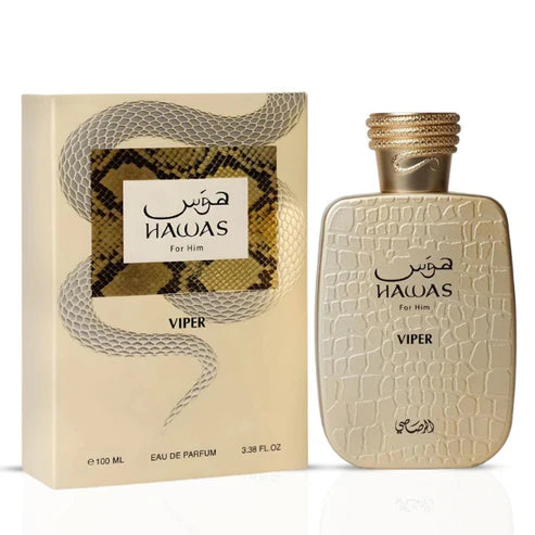 Hawas Viper Rasasi 100ML – Perfume Masculino Intenso | Oriental Especiado y Adictivo