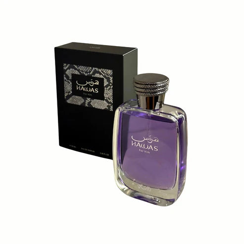 Hawas for Him de Rasasi 100ML – Seducción Acuática y Frescura Intensa para el Hombre Moderno