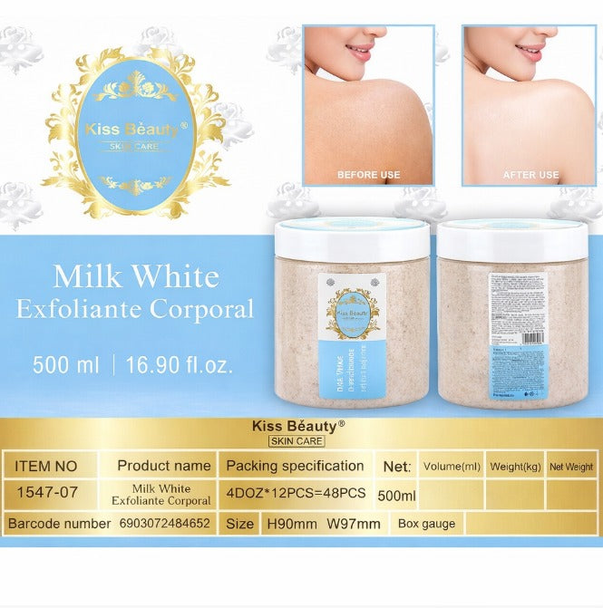MILK WHITE EXFOLIANTE CORPORAL 500ML