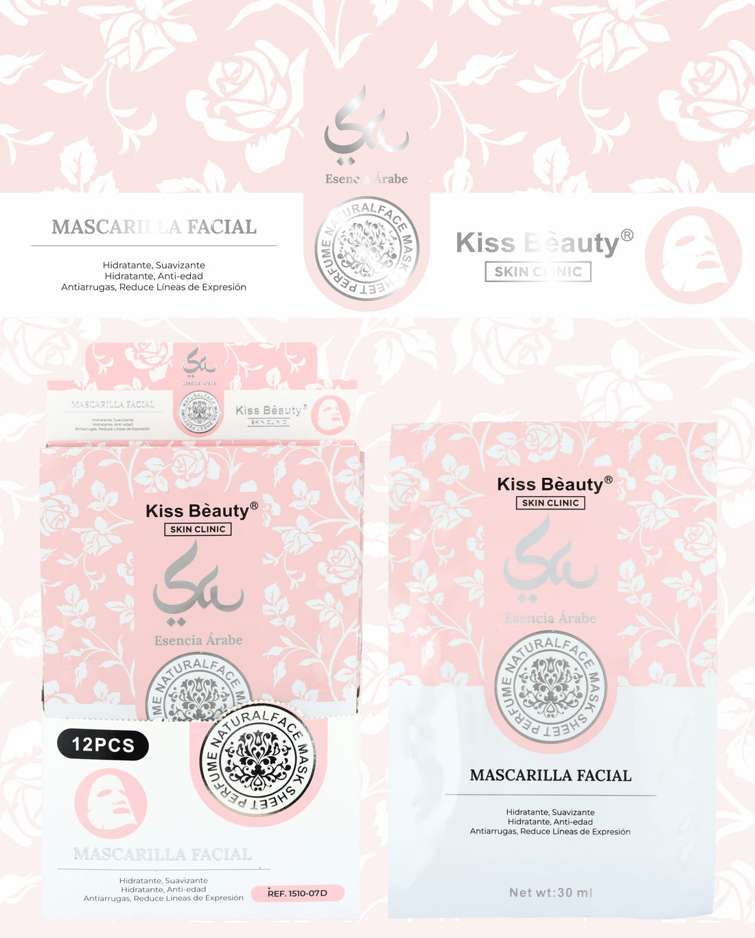 Mascarilla Facial esencia árabe