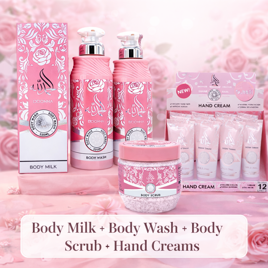 PKPack Body Care Completo ideal para tu rutina diaria de cuidado corporal. Incluye 4 productos