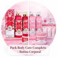 PKPack Body Care Completo ideal para tu rutina diaria de cuidado corporal. Incluye 4 productos