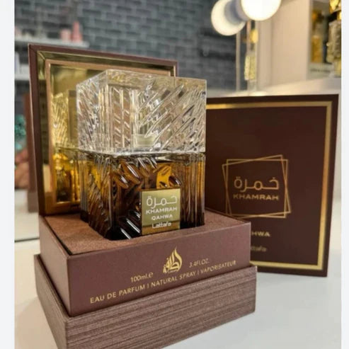 Khamrah Qahwa Lattafa 100ML – Perfume Unisex Oriental Vainilla | Café, Especias y Dulzura Gourmand