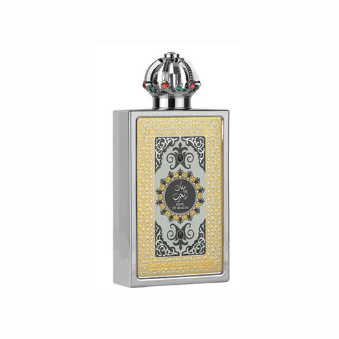 King of Arabia Lattafa Pride 100ML – Perfume Masculino Árabe con Oud, Ámbar y Cuero | Eau de Parfum
