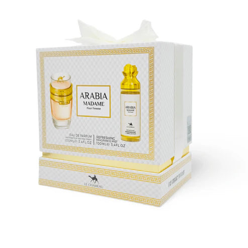 Le Chameau Arabia Madame Gift Set 2 en 1 – Perfume de Mujer 100ML : Elegancia y Sofisticación