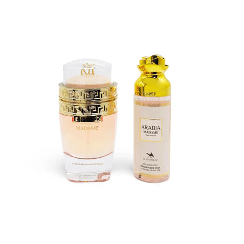 Le Chameau Arabia Madame Gift Set 2 en 1 – Perfume de Mujer 100ML : Elegancia y Sofisticación