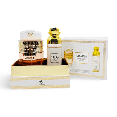 Le Chameau Arabia Madame Gift Set 2 en 1 – Perfume de Mujer 100ML : Elegancia y Sofisticación