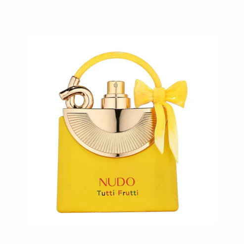 Nudo Tutti Frutti Fragrance World 100ML – Perfume Unisex Dulce y Frutal con Melón, Caramelo y Vainilla