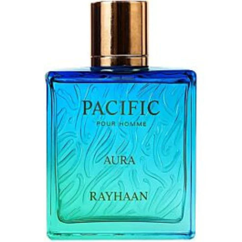 Pacific Aura Rayhaan 100ML – Perfume Masculino Aromático Acuático | Fresco, Limpio y Energético