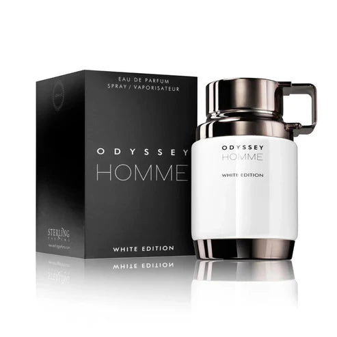 Pack Armaf Odyssey Homme White Edition – Perfume 100ML + Body Spray 200ML – Edición Limitada Masculina con Ámbar y Notas Marinas