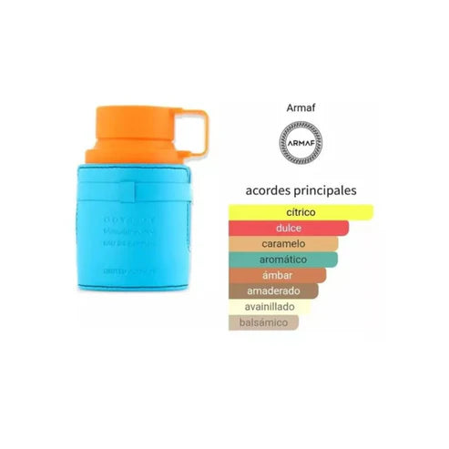 Pack Armaf Odyssey Mandarin Sky – Perfume 100ml + Body Spray | Cítrico, dulce y amaderado